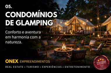 Home 05 condomínios de glamping